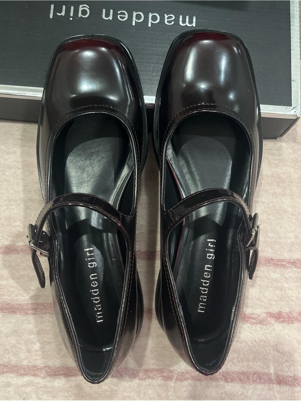 Madden Girl Women's Dominic Mary-Jane Tailored Flats size 6.5 new in box - Picture 13 of 16